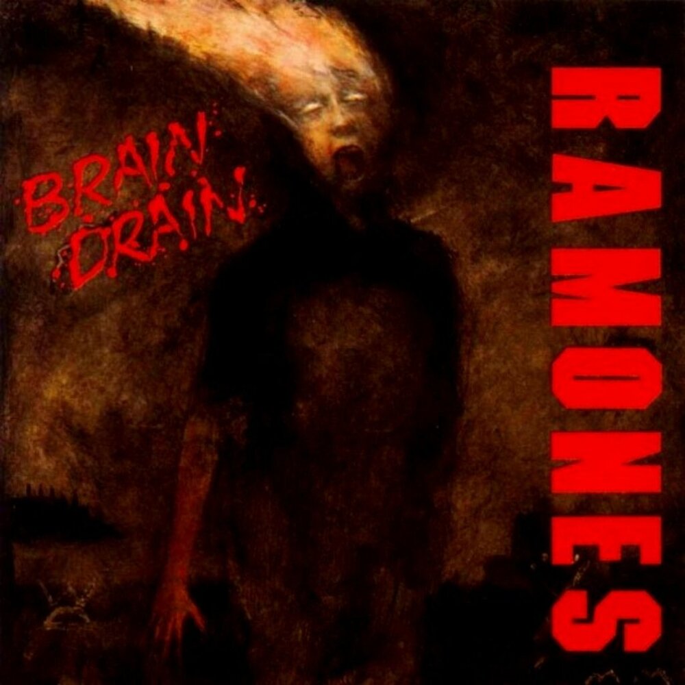 ramones brain drain MINT 1989 cd - joey johnny punk rock fun cbgb pet sematary